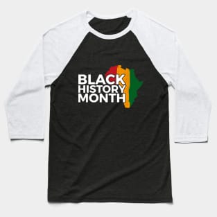 black history month africa Baseball T-Shirt